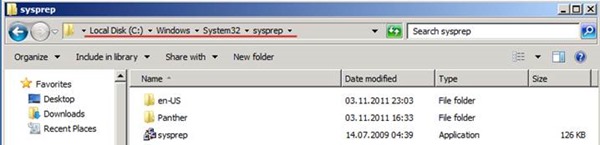 Windows Server 2008 R2 Üzerinde Sysprep Tool