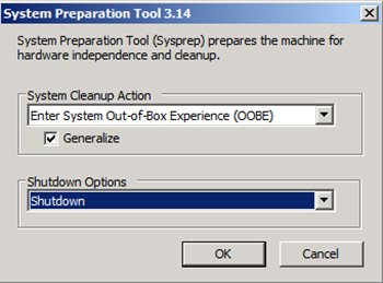 Windows Server 2008 R2 Üzerinde Sysprep Tool