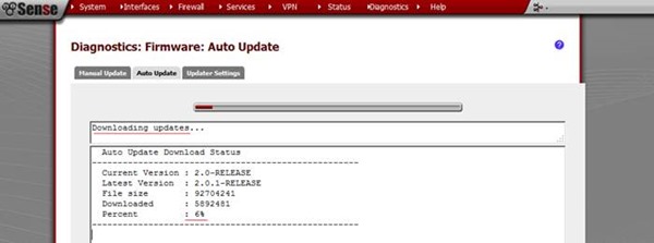 Pfsense Update