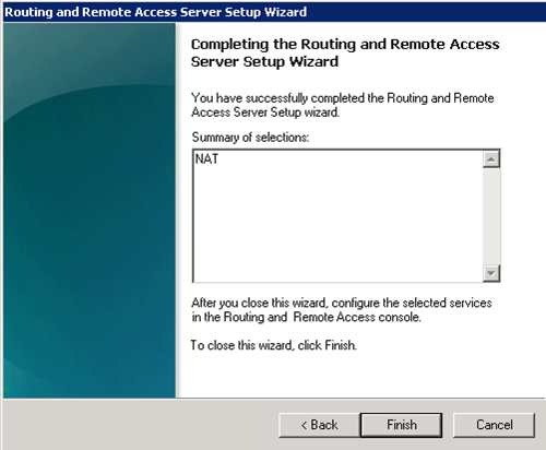 Windows Server 2008 R2 Üzerinde NAT Uygulaması