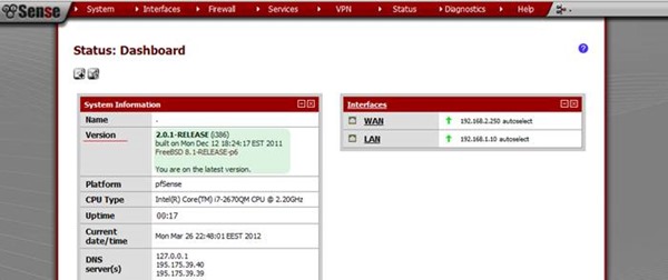 Pfsense Update