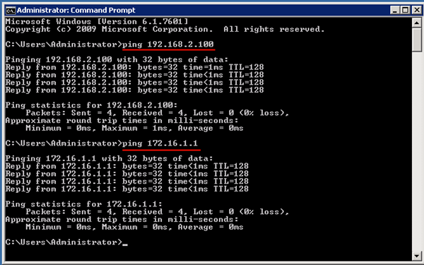 Windows Server 2008 R2 Üzerinde NAT Uygulaması