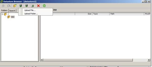 Vmware Esxi Datastore İçerisine ISO Dosyalarını Eklemek