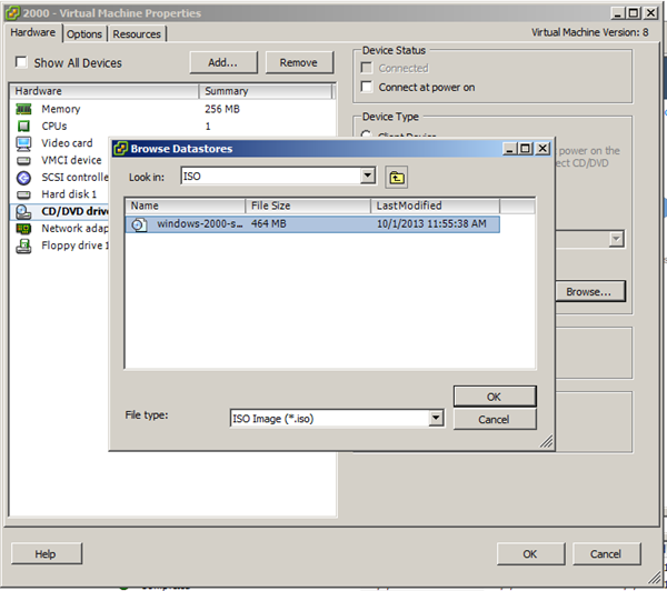 Vmware Esxi Datastore İçerisine ISO Dosyalarını Eklemek