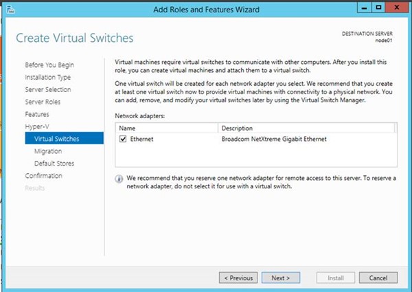 Windows Server 2012 R2 Hyper-V Kurulumu