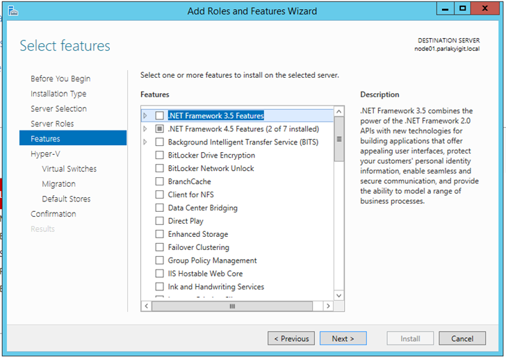 Windows Server 2012 R2 Hyper-V Failover Cluster Kurulum ve Yapılandırma