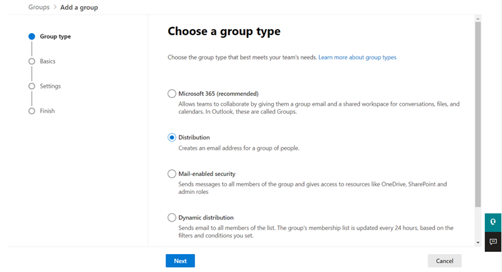 Distribution Group 